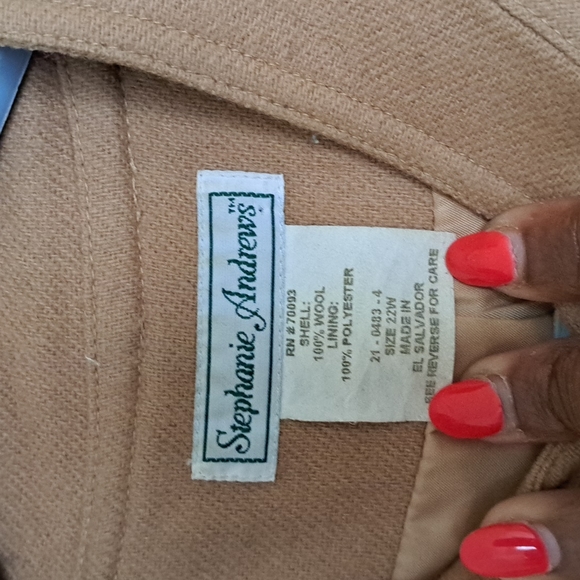 Vtg El Salvador WOOL Jacket - Picture 4 of 7